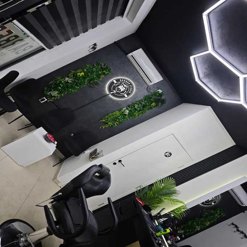 Enterijer Barber Studio 7 u Nišu