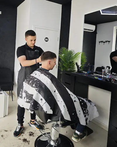 Muško šišanje u Barber Studio 7 na Panteleju u Nišu